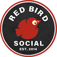 Logo of Inksnatcher book marketing service partner Red Bird Social