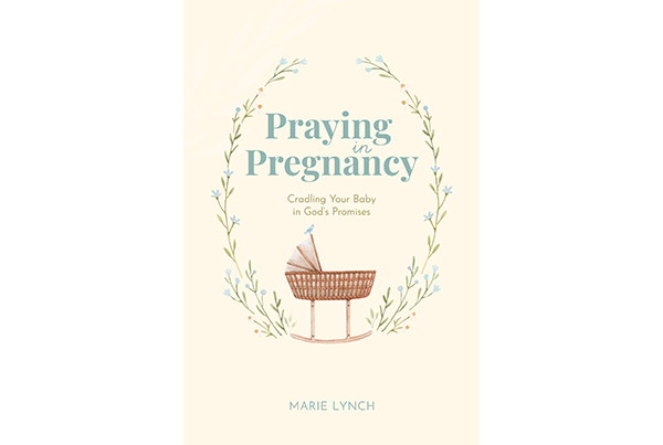 Front cover of Inksnatcher book project Praying in Pregnancy by Marie Lynch